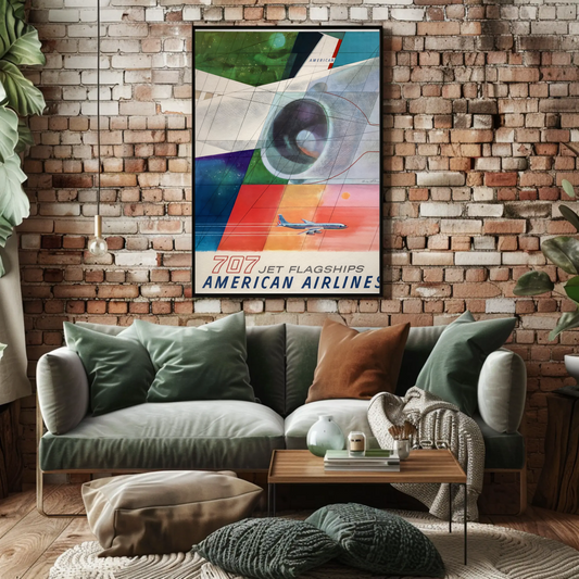 1959 American Airlines 707 Jet Flagships