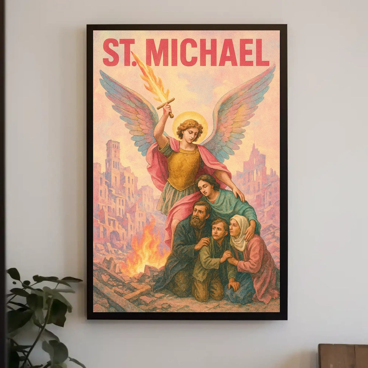 St. MichaelS Protection Poster