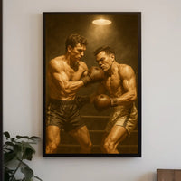 The Boxing Match Poster