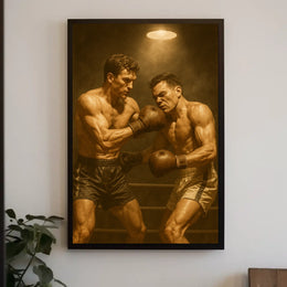 The Boxing Match Poster