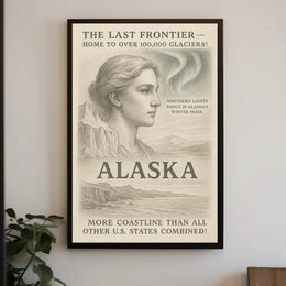 Alaska The Last Frontier Poster