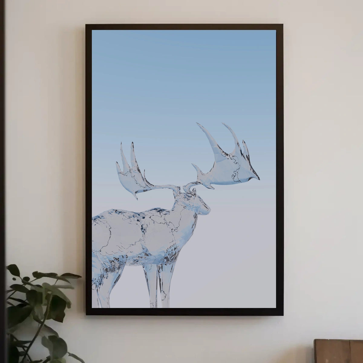 Crystal Elk Poster
