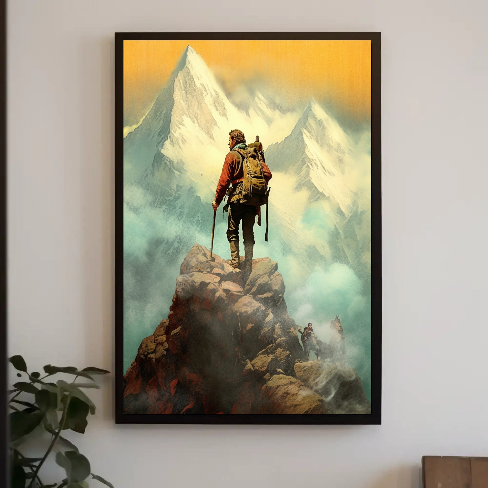 Mountain Ascent Poster