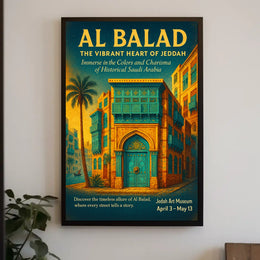 Al Balad The Vibrant Heart Of Jeddah Poster