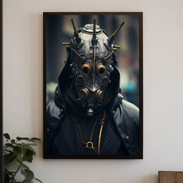 Steampunk Sentinel Poster PosterGoat