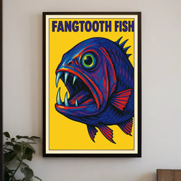Fangtooth Fish Poster