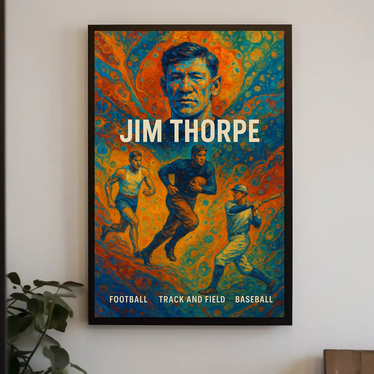 Jim Thorpe Multisport Legend Poster