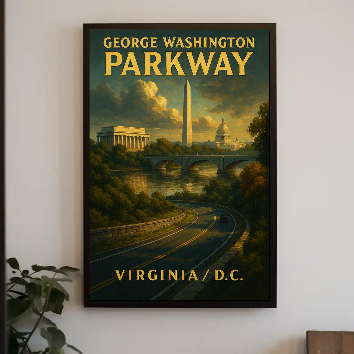 George Washington Parkway Poster