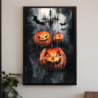 Haunted Halloween Night Poster