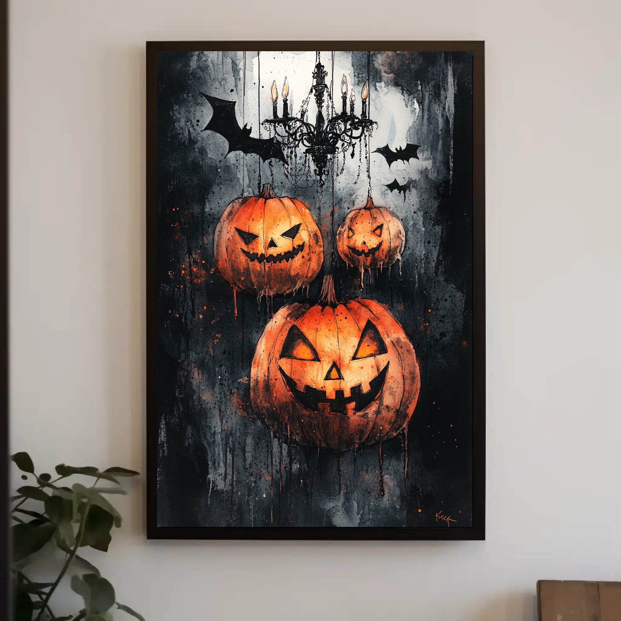 Haunted Halloween Night Poster