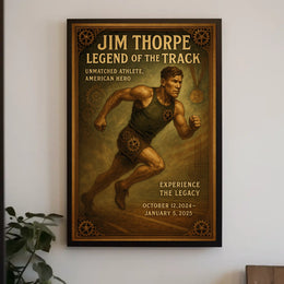 Jim Thorpe Legend of the Track Jim Thorpe Poster