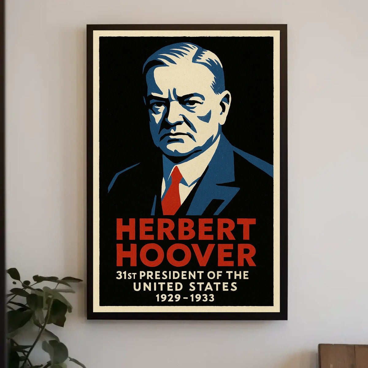 Herbert Hoover 31st President Poster