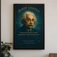 Theoretical Physicist Vintage Poster: Inspire Intellectual Pursuit