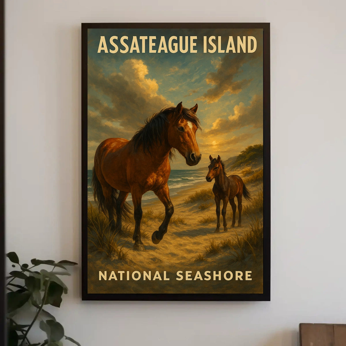 Assateague Island National Seashore Poster