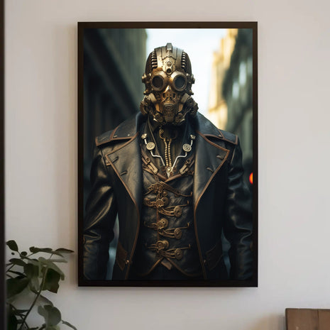 Steampunk Adventure in Urban Fantasy Sci-Fi Poster