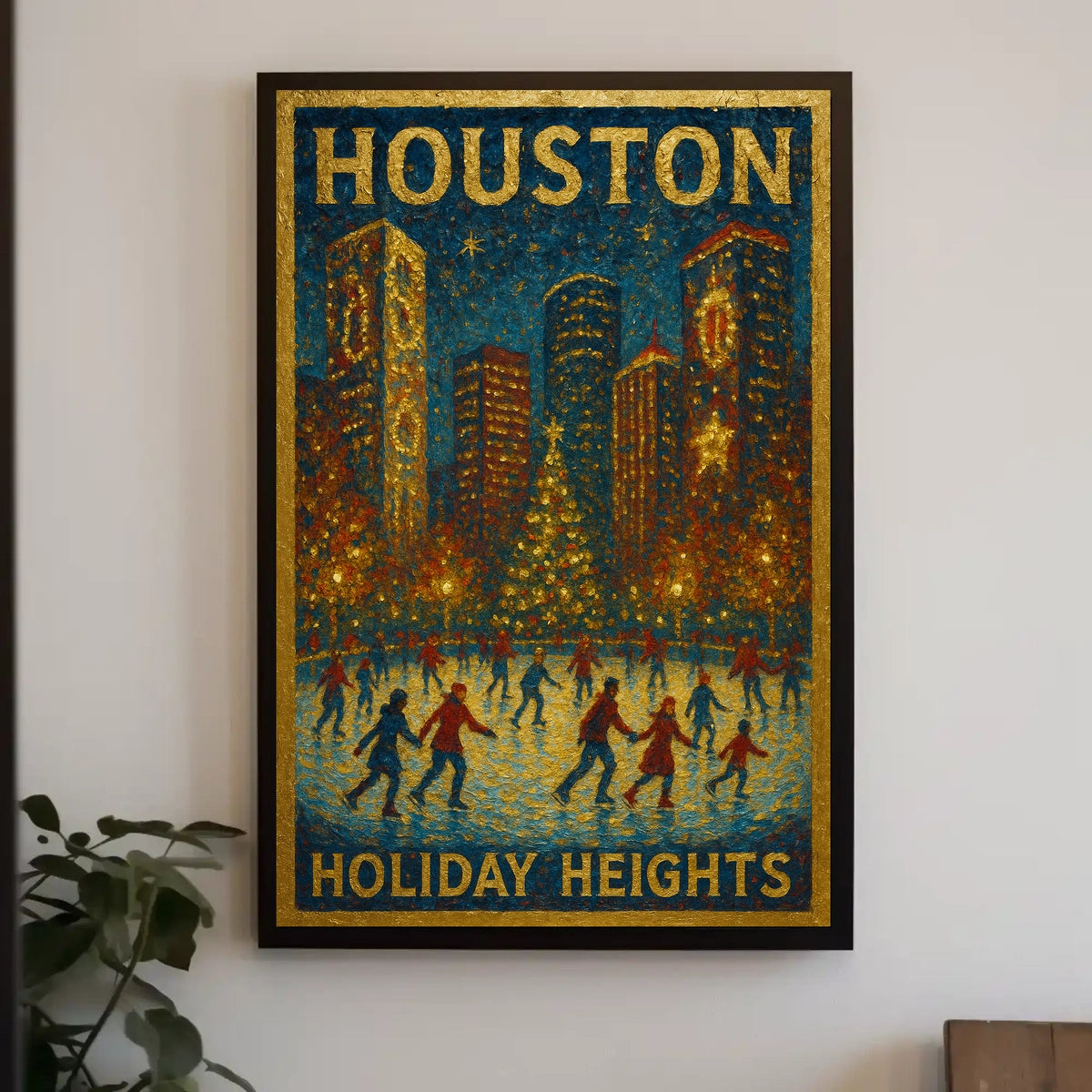 Holiday Heights In Houston Poster