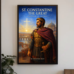 St. Constantine the Great Emperor of Change Poster PosterGoat