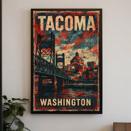 Tacoma, Washington Poster