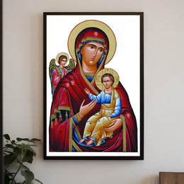 Christian Mother Mary Poster