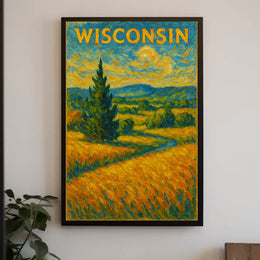 Wisconsin Landscape Poster