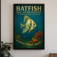 Batfish Salt Water Maestro Poster