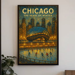 Chicago The Heart Of Winter Poster