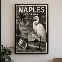 Naples Florida Coastal Serenity Poster Wall Art Beachside