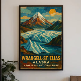 Wrangell-St. Elias National Park Poster