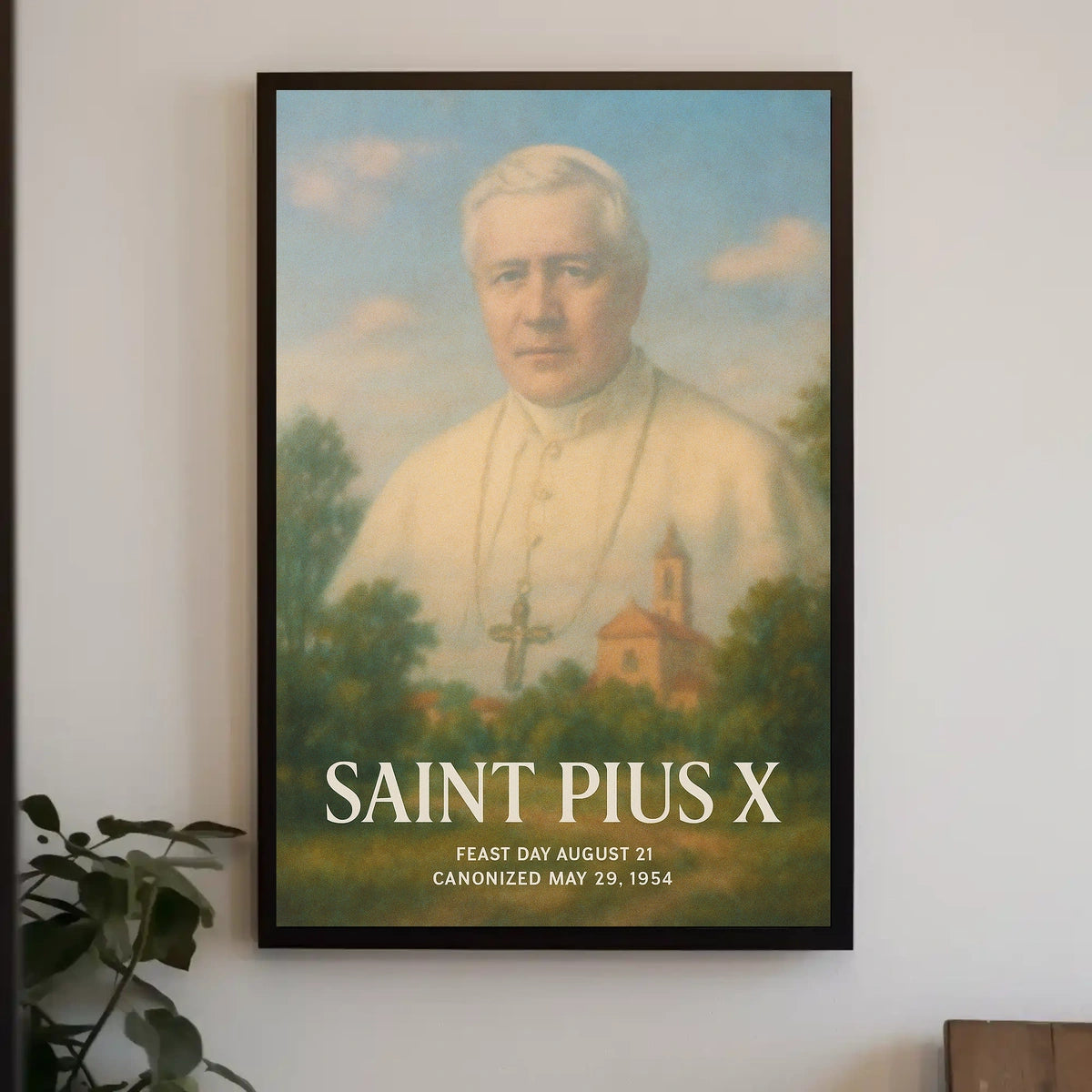 Saint Pius X Poster