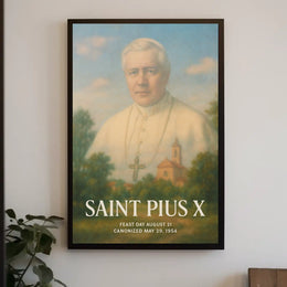Saint Pius X Poster