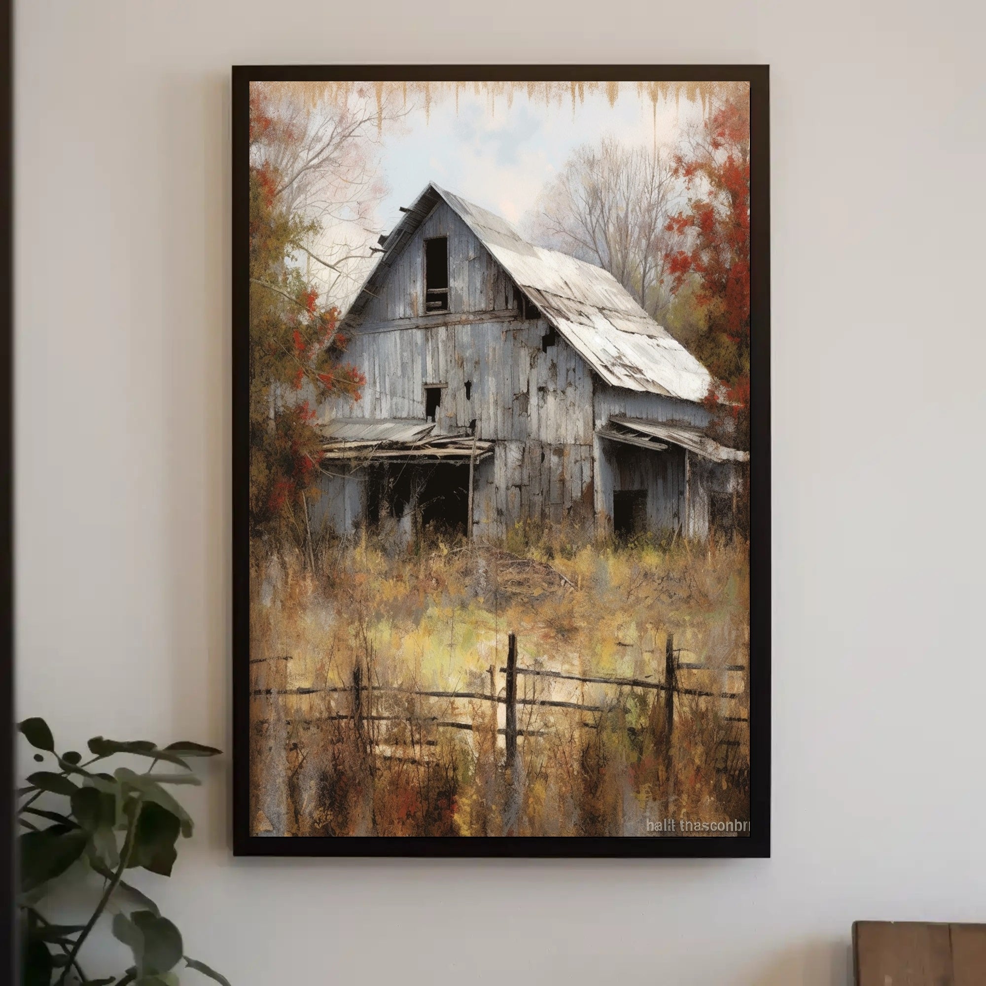Rustic Abandonment Poster