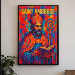 Saint Ambrose Poster