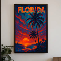 Florida Sunset Poster