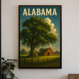 Alabama Landscape Poster