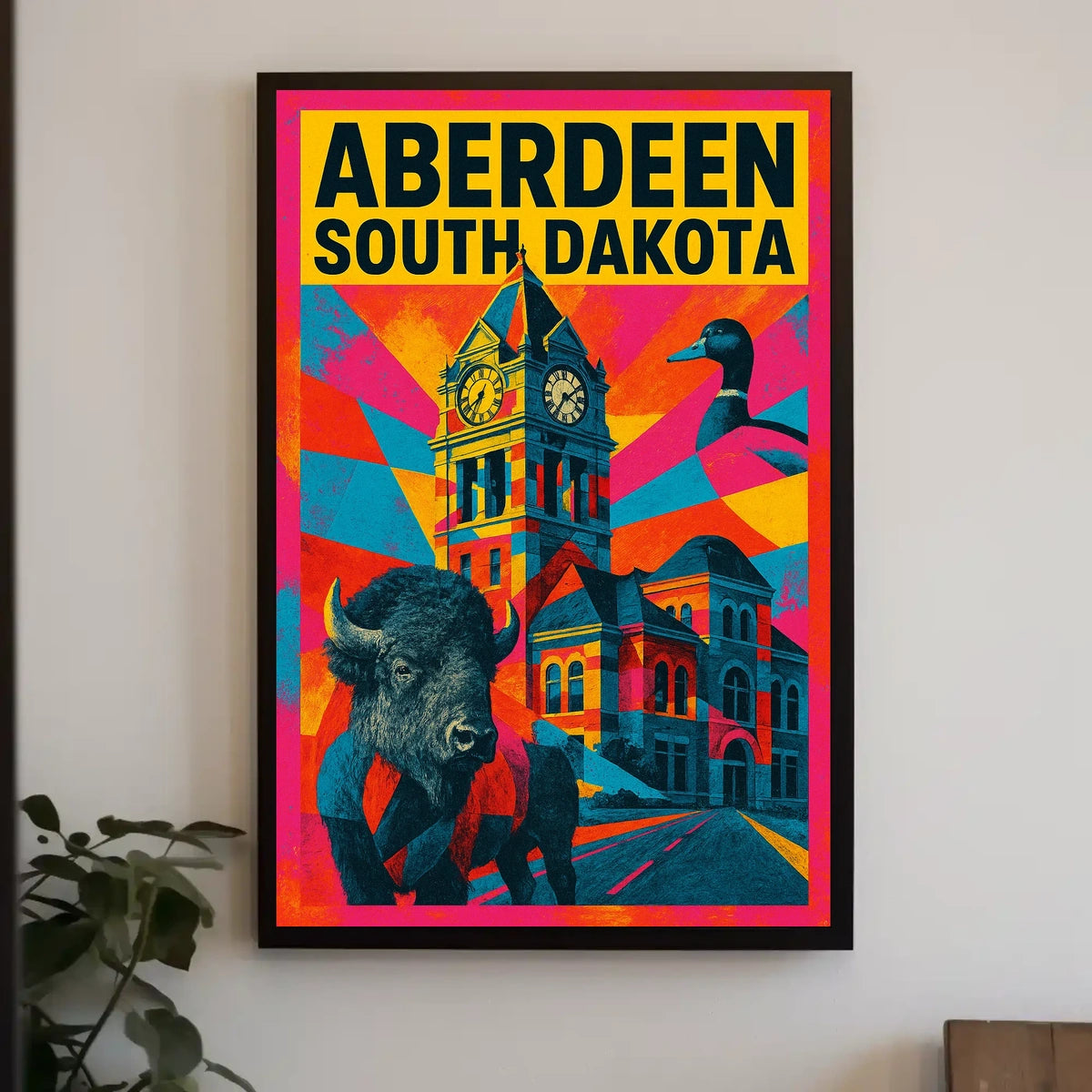 Aberdeen, South Dakota Poster