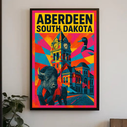Aberdeen, South Dakota Poster