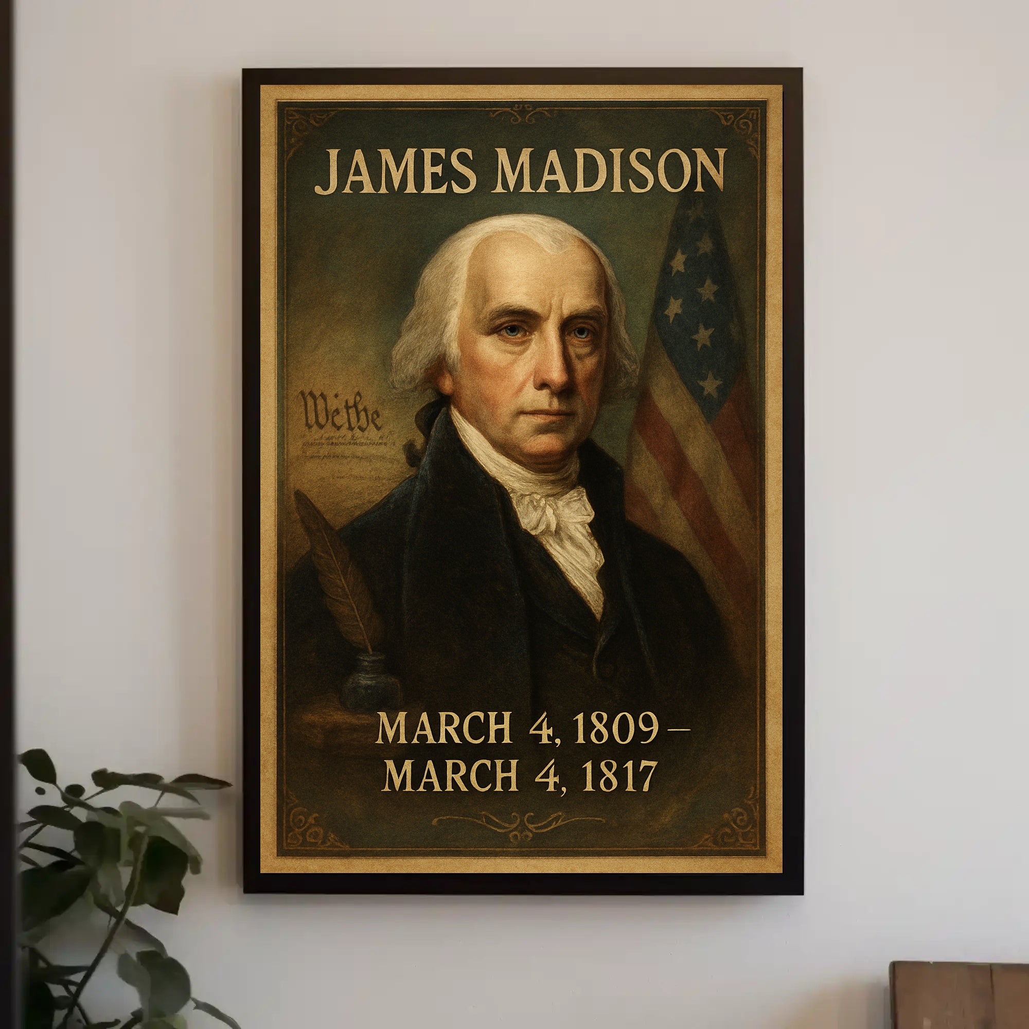 James Madison Poster