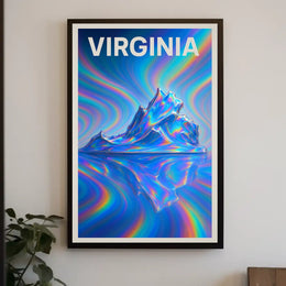 Virginia Vibrant Reflections Poster
