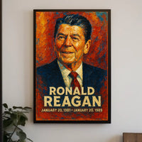 Ronald Reagan 40th President Poster