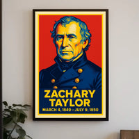 Zachary Taylor 12Th President Poster