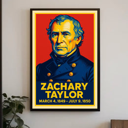 Zachary Taylor 12Th President Poster