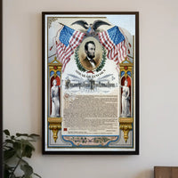 Abraham Lincoln Early Standing Pose Poster Art Print PosterGoat