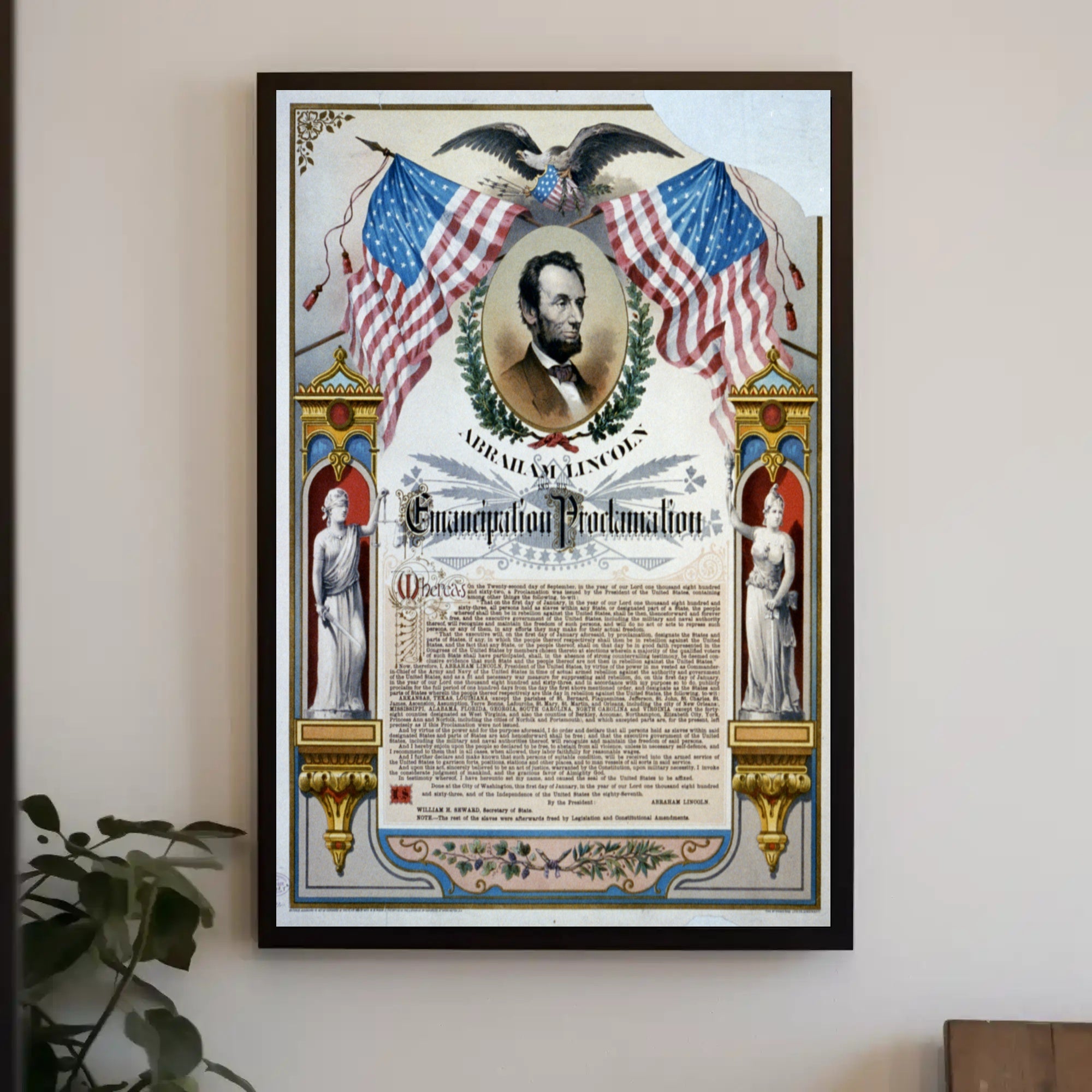 Abraham Lincoln Early Standing Pose Poster Art Print PosterGoat