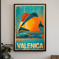 Valencia Architecture Poster