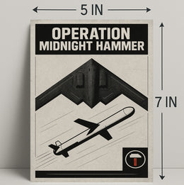 Operation Midnight Hammer Wall Art Print PosterGoat