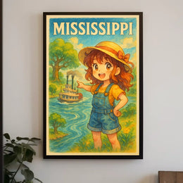 Mississippi Adventure Poster