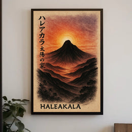 Haleakalā Sunset Poster