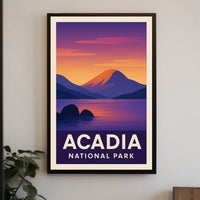 Acadia National Park Poster