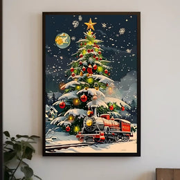 Christmas Train Wonderland Poster