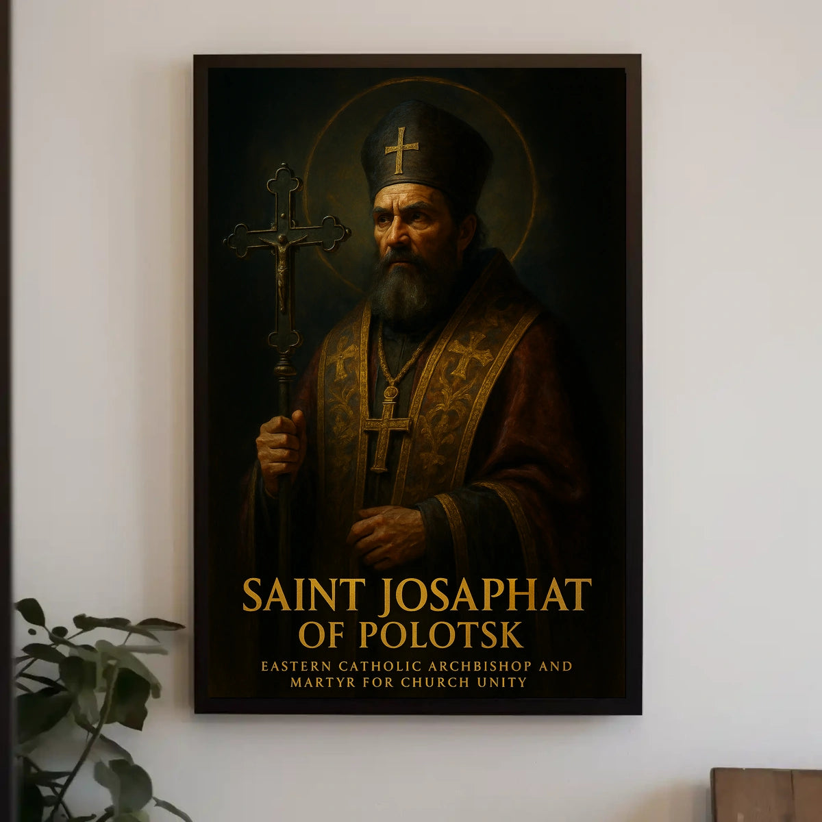 Saint Josaphat Of Polotsk Poster